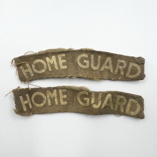 Genuine ww2 home guard printed - home,