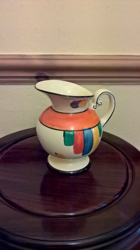 Art deco hand painted - art, jug