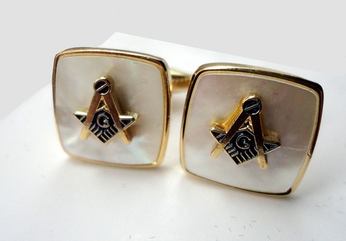 Pre owned masonic - masonic, cufflinks