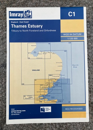 Imray thames estuary - estuary, c1