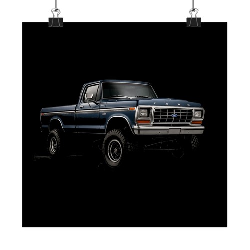 1978 ford 250 poster classic - 1978, f-250