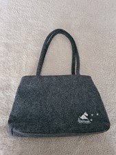 HARRODS Grey Felt Tote Bag