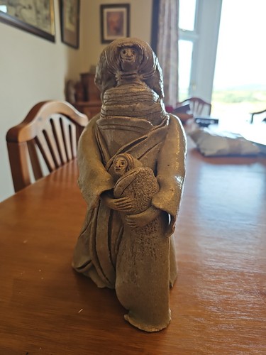 Vintage studio pottery inuit - pottery,