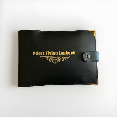Pilot logbook cover - logbook, pooleys