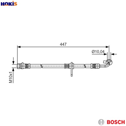 Brake hose 987 481 511 - 481,