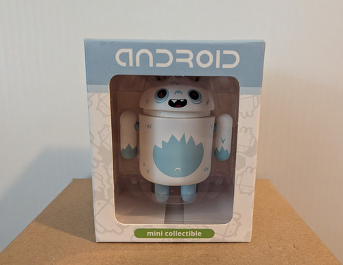 Android mini collectible yeti - collectible,