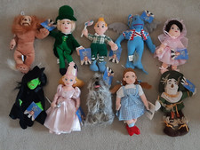 Wizard Of Oz Vintage Plush Soft Toy Bundle of 10. Rare Warner Bros 1998. Tagged.