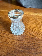 Small Pretty Crystal Bud Vase