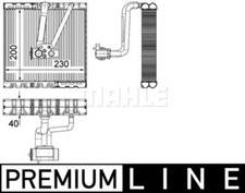 Mahle Evaporator PREMIUM LINE - AE93000P