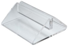 Plastic menu holder tent - menu,