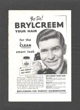 BRYLCREEM  (Robert Beatty)  : Original Vintage 1954  Advert ~ POST FREE