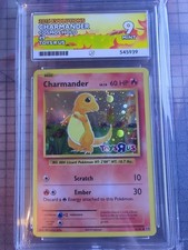 Pokémon TCG Charmander Evolutions Cosmos Hollow Promo Toys R Us Exclusive Ace 9