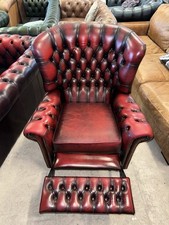 Saxon Chesterfield Oxblood
