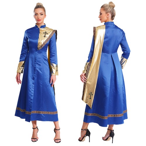 Women church clergy dress - church,