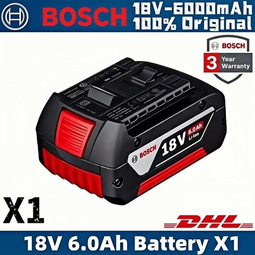 Bosch 18v 0ah battery pba - 1x, 6.0ah