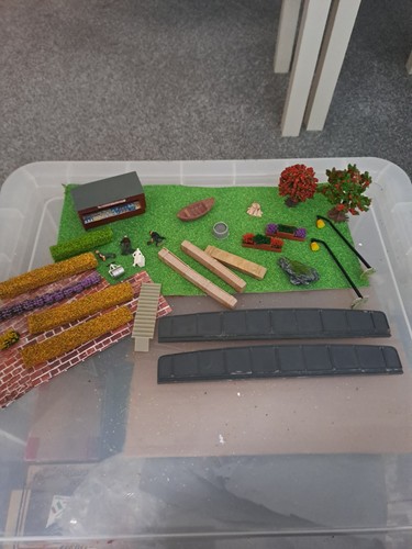 Gauge railway scenery - ho/oo,