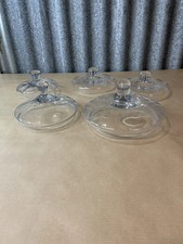 5 Assorted Glass Cloche Plate Covers Weddings Events Tables Decoration
