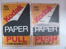 Old Stock Kodak Paper, Glass