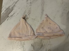 Next Baby Girl Cotton Hats Set 2 6-12 Months 