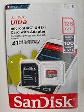 SanDisk 32GB 64GB 128GB + Adaptor High Speed TF MicroSD Memory Card Class10 SDHC