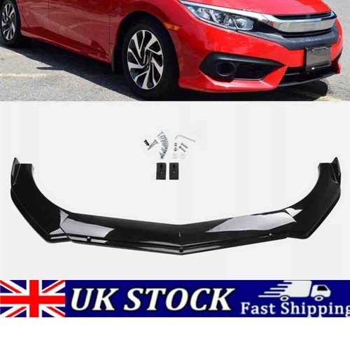 Front bumper lip spoiler - front,