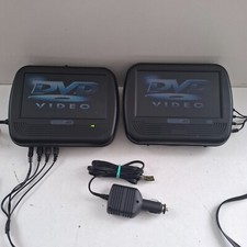 Acoustic Solutions ASVM7970 Twin Portable Car Dvd Players - Mains & Car Power