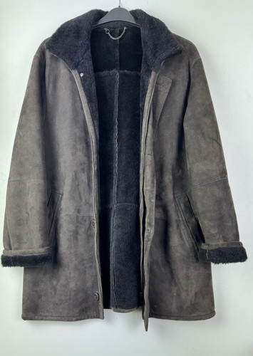 Real shearling sheepskin coat - real,