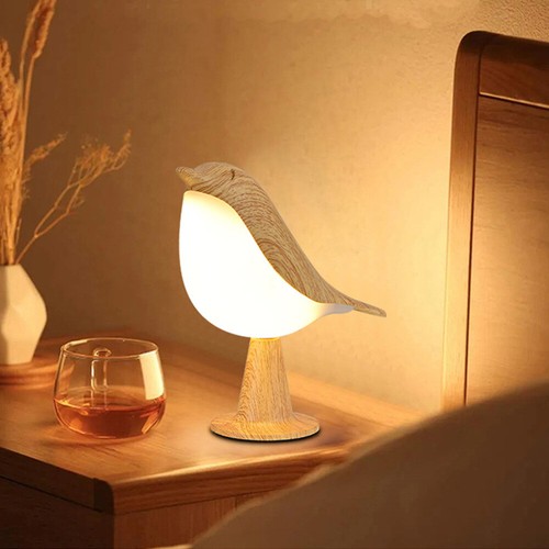 Modern magpie bird - led, table