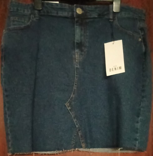 Yours denim mini skirt bnwt - skirt,