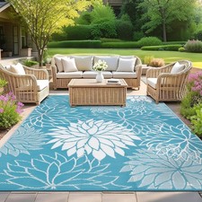 SHACOS Outdoor Rugs for Garden