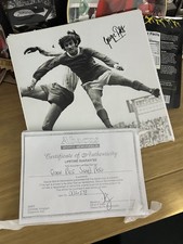 Hand Signed George Best With