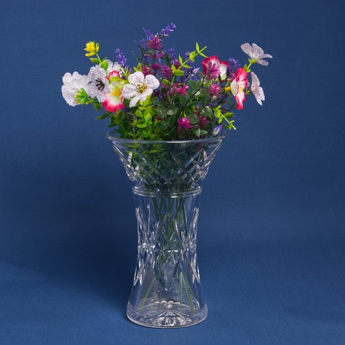 Large vintage crystal flared - crystal,