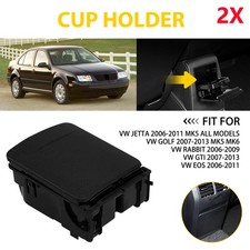 2x Rear Armrest Central