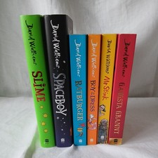 David Walliams x6 New books Spaceboy, Gangsta, Ratburger, Mr Stink, Boy in Dress