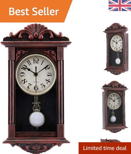 Bronze retro quartz pendulum - bronze,