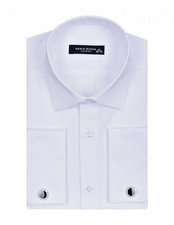 Makrom White Double Cuff Long