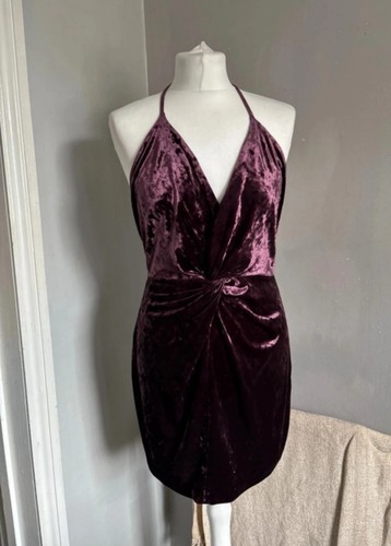Zara crushed velvet mini - crushed,