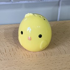 Yellow Chick Salt Pot / Cellar / Shaker - Very Cute Perfect For Breakfast Eggs