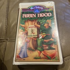 Robin Hood VHS CLAMSHELL EDITION RARE