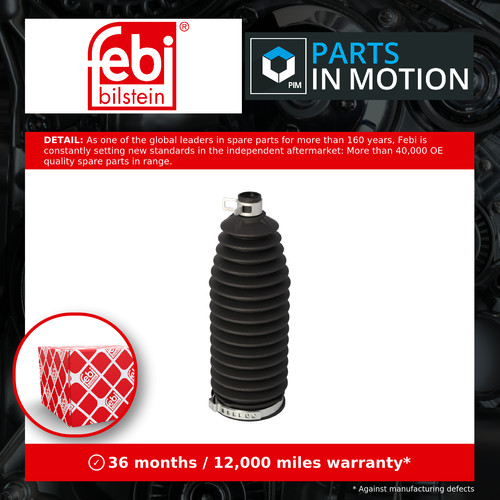 Steering rack boot - rack, fits
