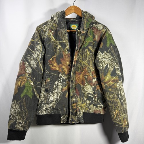 Cabela mossy oak camo hooded - oak,