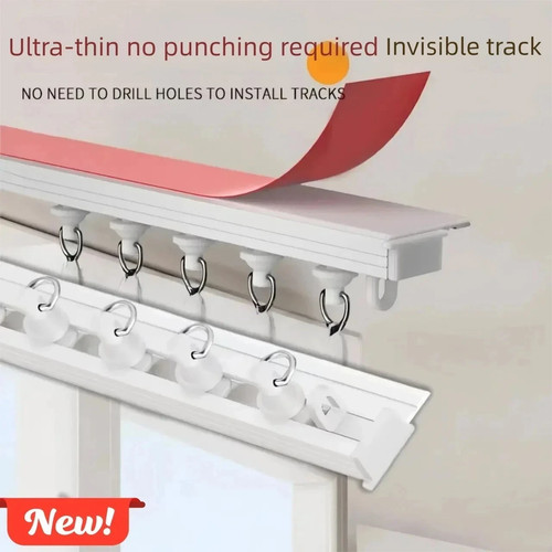 Self adhesive curtain - self,