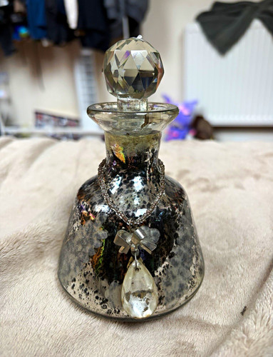 Silver mirrored glass - mirrored,