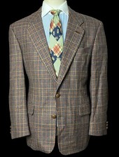 Van Gils Plaid Check Tweed