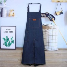 Pocket Split Leg Pottery Apron Adjustable Potters Work Apron  Art Working Yard