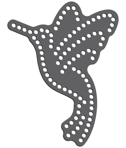 Rhinestone genie hummingbird - rhinestone,