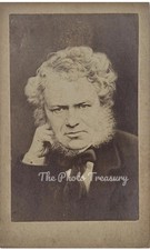 CDV SIR EDWIN LANDSEER FAMOUS ANIMAL PAINTER VICTORIAN ARTIST  SCULPTOR ANTIQUE