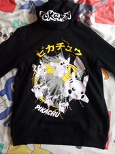 Boys Pikachu Hoodie – Black