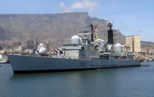 Royal navy type destroyer - 42,