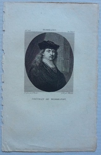 Engraving portrait - portrait, of